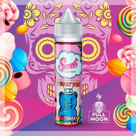 3x Full Moon Sweet Factory 50ML