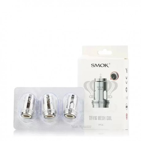 Résistances SMOKTECH Mesh 0.17Ω pour TFV16 (3pcs)