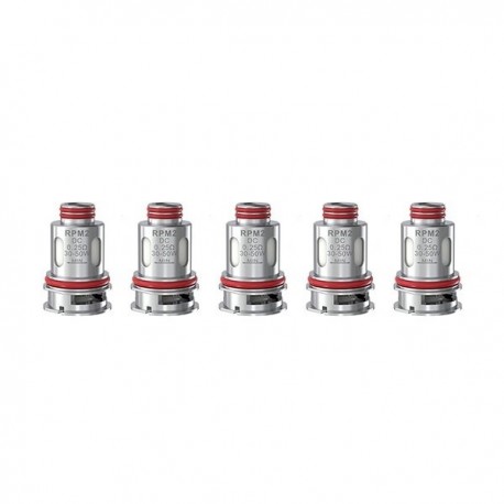 Résistances Smoktech RPM2 DC 0.25Ω (5pcs)