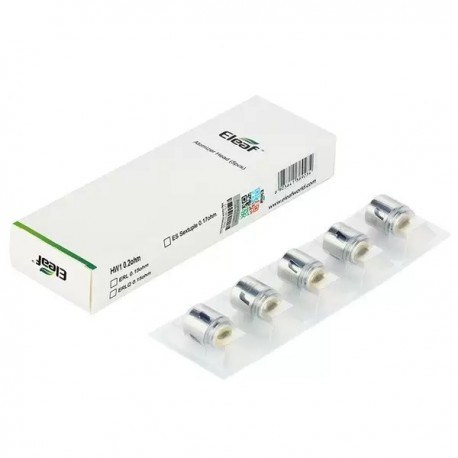 Résistances ELEAF HW1 Single-Cylinder 0.2Ω (5pcs)