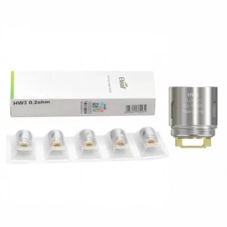 Résistances ELEAF HW3 Triple-Cylinder 0.2Ω (5pcs)