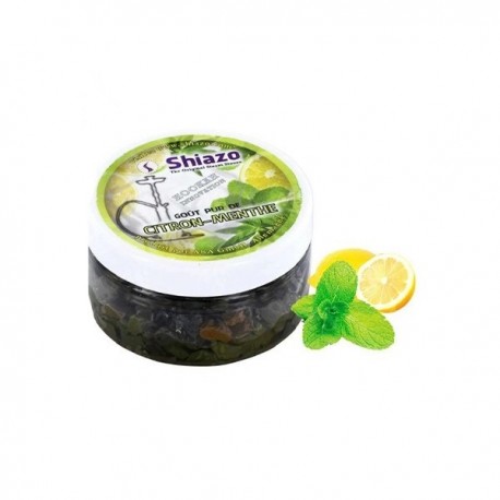 2 boîtes de Shiazo Goût Menthe citron 100g