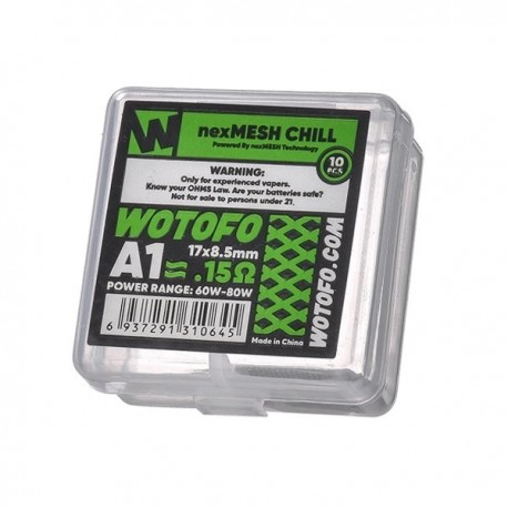 Résistances nexMesh Chill A1 0.15ohm (10pcs)