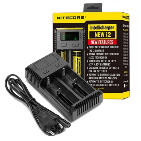 Chargeur New I2 Intellicharger NITECORE