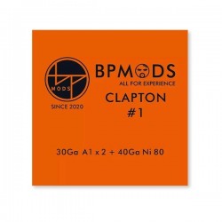 2x BP mods Clapton N1 30Ga A1 x 2 + 40Ga Ni80