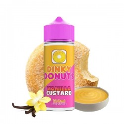 2x Dinky Donuts Vanilla Custard 100ML