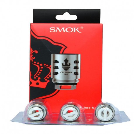 3pcs Résistances SMOKTECH TFV12 V12 Prince M4 0.17ohm