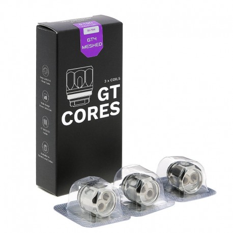 Résistances VAPORESSO GT4 Meshed Coil 0.15Ω (3pcs)