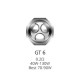 Résistances VAPORESSO GT6 0.2Ω (3pcs)