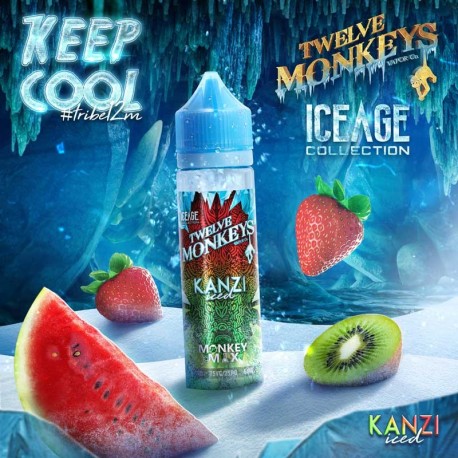 2x Twelve Monkeys ICE AGE KANZI ICED 50ML