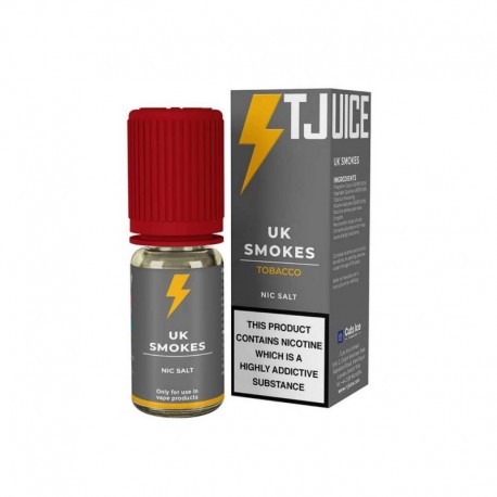 10x T-JUICE UK Smokes N+ NIC SALT 10ML