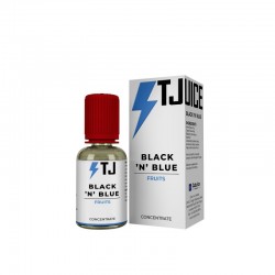 4x T-JUICE Concentré BLACK 'N' BLUE 30ML