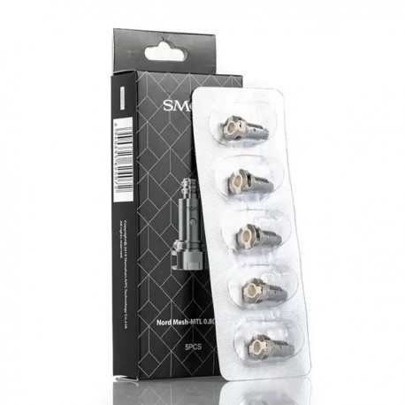 Résistances SMOKTECH Nord MTL 0.8Ω (5pcs)