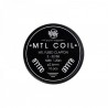 Mtl Coil Mtl Fused Clapton 2-32/38 ni80 1.20ohm 2.6mm (10pcs)