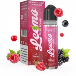 2x Leemo Fruits Rouges 50ML + 2 Boosters 20MG 10ML