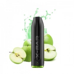 2x Kit X-Bar 1500 Puffs Green Apple