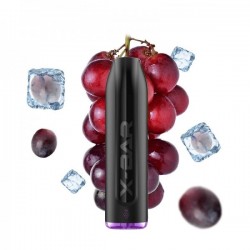 2x Kit X-Bar 1500 Puffs Ice Grape