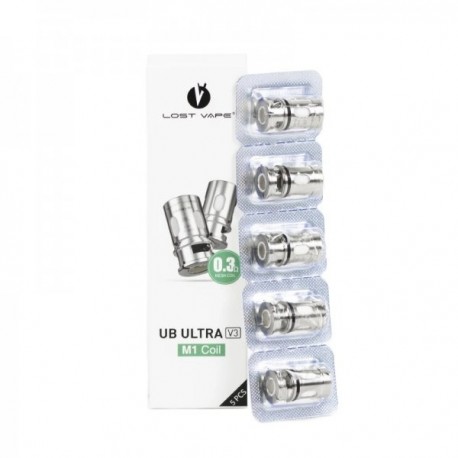 Résistances Ultra Boost V3 M1 Coil 0.3ohm (5pcs)