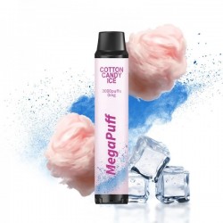 2x Kit MegaPuff 3000 Cotton Candy Ice