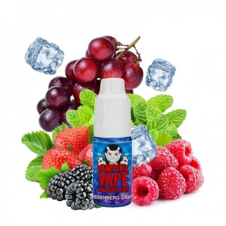 10x Vampire Vape Concentré Heisenberg Grape 10ML