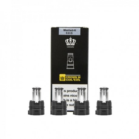 Résistances Crown M 0.6ohm Mesh (4pcs)