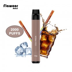 2x Kit Flawoor Max 2000 Puffs Cola Freeze