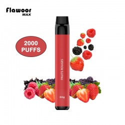 Flawoor Max 2000 Puffs Fruits Rouges