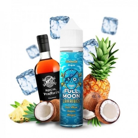 3x FULL MOON Caraïbes 50ML