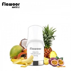 2 Cartouches Flawoor Mate V2 Fruits tropicaux