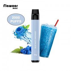 Flawoor Max 2000 Puffs Blue Razz Limonade