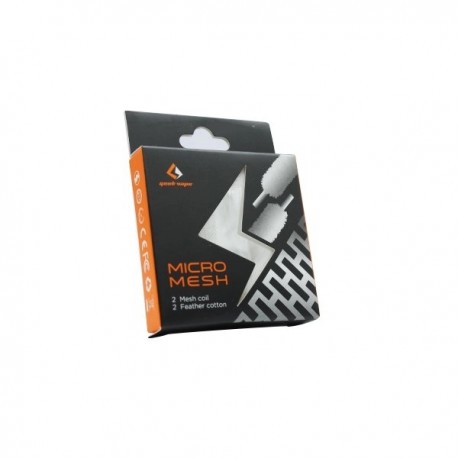 Résistances Zeus X Mesh Micromesh KA1