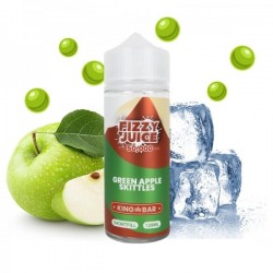 2x FIZZY JUICE Green Apple Skittle Ice 100ML