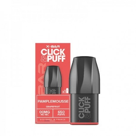 4x Cartouches Click & Puff Pamplemousse
