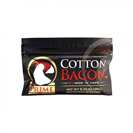 1 Sachet Coton Bacon Prime Wick N' Vape
