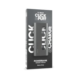 Powerbank Click & Charge Stone Grey
