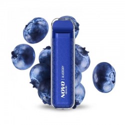 2x Kit Novo Bar 600 puffs Blueberry
