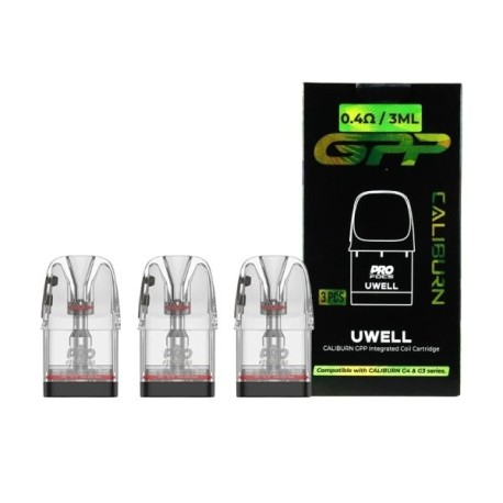 Cartouches GPP 0.4ohm 3ml (3pcs)