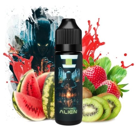 Potion Alien (Pastèque/Fraise/Kiwi) 0mg 50ml