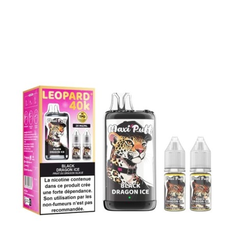 Leopard+ 40K 1100mAh 20ml / 2% - Black Dragon Ice