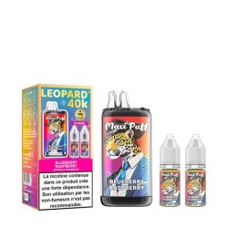 Leopard+ 40K 1100mAh 20ml / 2% - Blueberry Raspberry