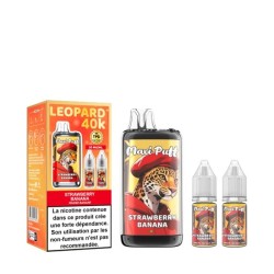 Leopard+ 40K 1100mAh 20ml / 2% - Strawberry Banana
