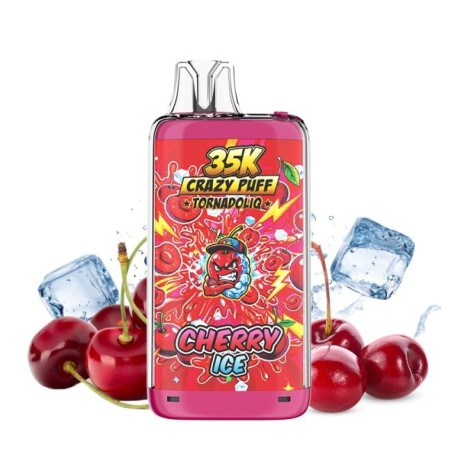 Crazy Puff 35K 1100mAh 20ml / 2% - Cherry Ice