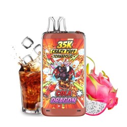 Crazy Puff 35K 1100mAh 20ml / 2% - Cola Dragon