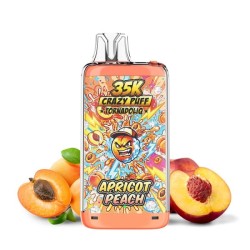 Crazy Puff 35K 1100mAh 20ml / 2% - Apricot Peach