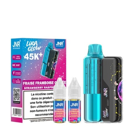 Lira Glow 45k+ 1000mAh 2+10ml / 2% - Fraise Framboise Glacée