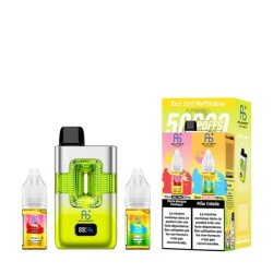 ECO 2in1 Refillable 50000 Puffs 20mg - Peach Mango Watermelon & Pina Colada