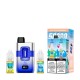 ECO 2in1 Refillable 50000 Puffs 20mg - Blue Razz Gummy Bear & Blue Razz Ice Pop