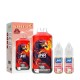 5 Pack de Falcon-X 28k 950mAh 18ml / 2% - Peach Berry