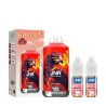5 Pack de Falcon-X 28k 950mAh 18ml / 2% - Peach Berry