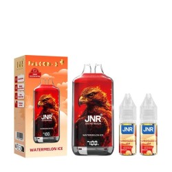 5 Pack de Falcon-X 28k 950mAh 18ml / 2% - Watermelon Ice